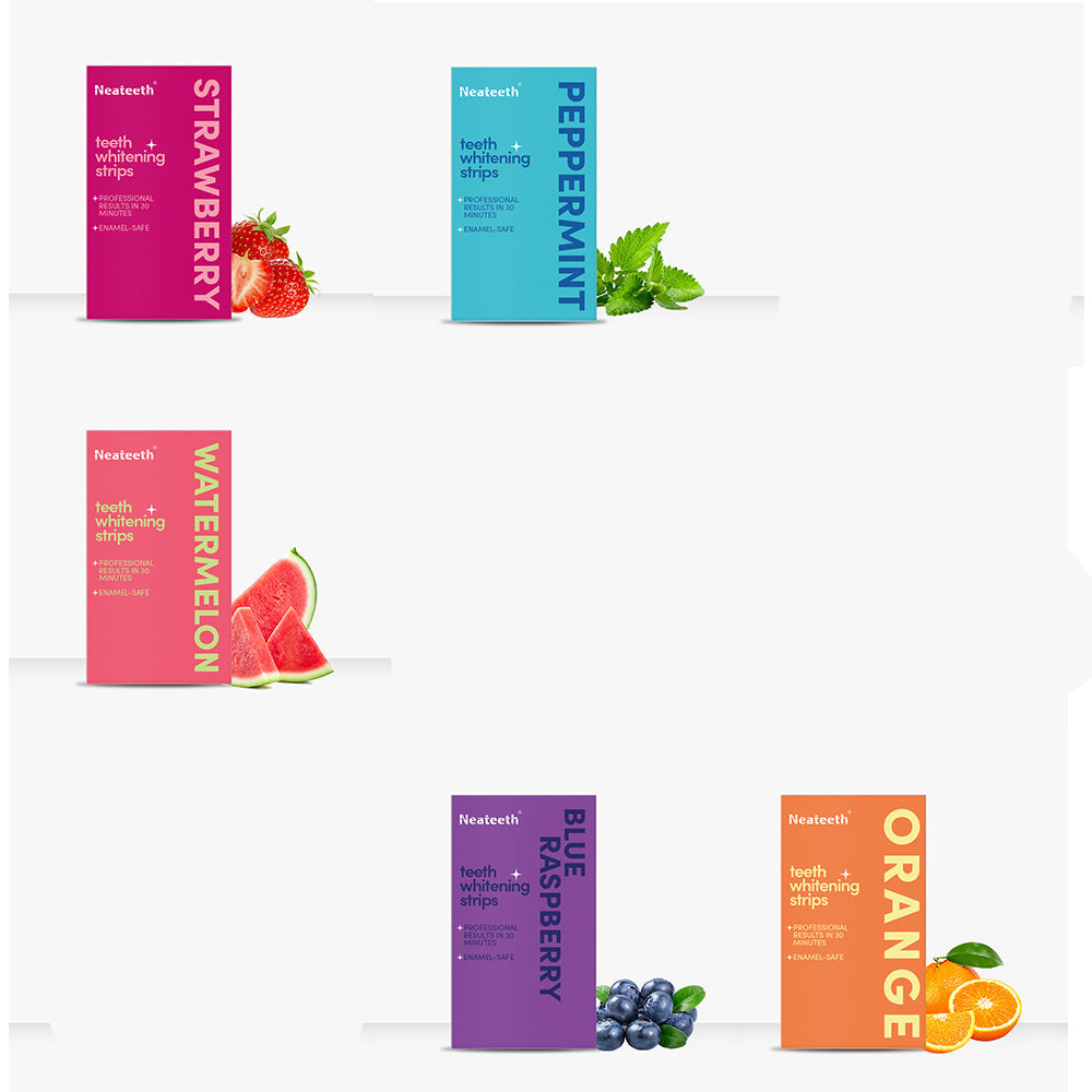 Neateeth Flavored Teeth Whitening Strips